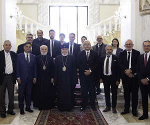 Catholicos Karekin II, French Delegation Discuss Armenia's Challenges