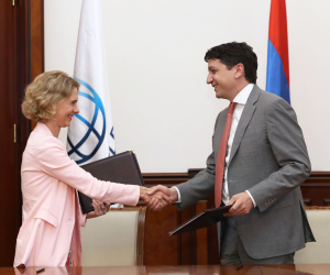 Ֆինանսների նախարարն ընդունել է Համաշխարհային բանկի հայաստանյան գրասենյակի տնօրենին