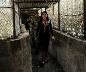 Անահիտ Մանասյանը զորամասերում ուսումնասիրել է զինծառայողների իրավունքներին վերաբերելի մի շարք հարցեր