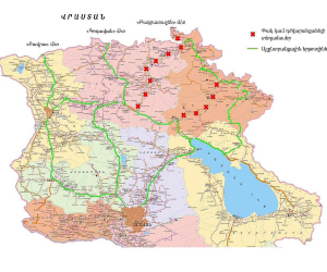 Ճանապարհային դեպարտամենտը ներկայացնում է փակ ճանապարհները և առաջարկում այլընտրանքային երթուղիներ