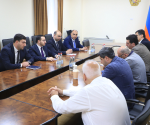 ԲՏԱ նախարարն ընդունել է Հայաստանի կապի օպերատորների ներկայացուցիչներին