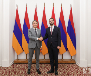 Ռուբեն Ռուբինյանն ընդունել է Հայաստանում Բելգիայի Թագավորության դեսպանին