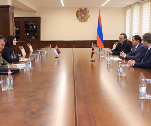 Սուրեն Պապիկյանն ընդունել է Սերբիայի դեսպանին