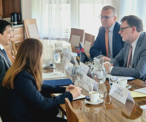 Ֆինանսների նախարար Վահե Հովհաննիսյանը հանդիպել է Չեխիայի ֆինանսների նախարարի հետ