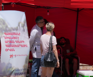 Թե՛ խաղաղ, թե՛ արտակարգ պայմաններում արյան կարիք կա