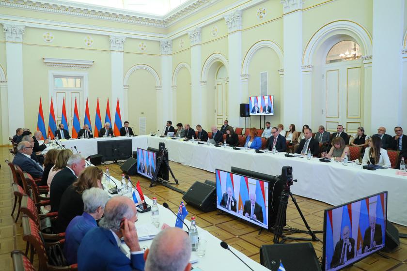 Pashinyan Attends Hayastan All Armenian Fund Board Meeting