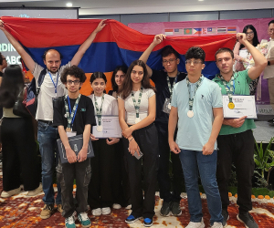 Armenian Highschoolers Win Eight Medals at International Applied Biology Olympiad