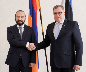 Արարատ Միրզոյանը Էստոնիայի խորհրդարանի նախագահի հետ քննարկել է տարածաշրջանային անվտանգության հարցերը