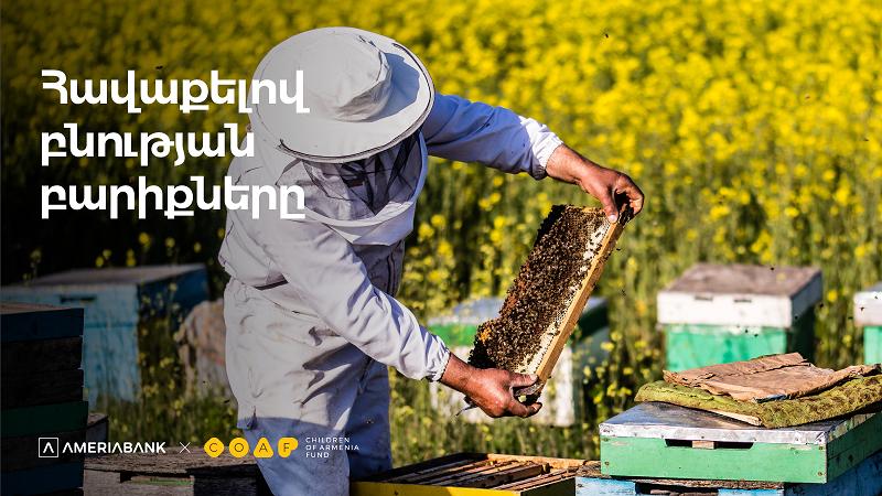 Ameriabank and COAF Pool Efforts to Develop Beekeeping in Lori