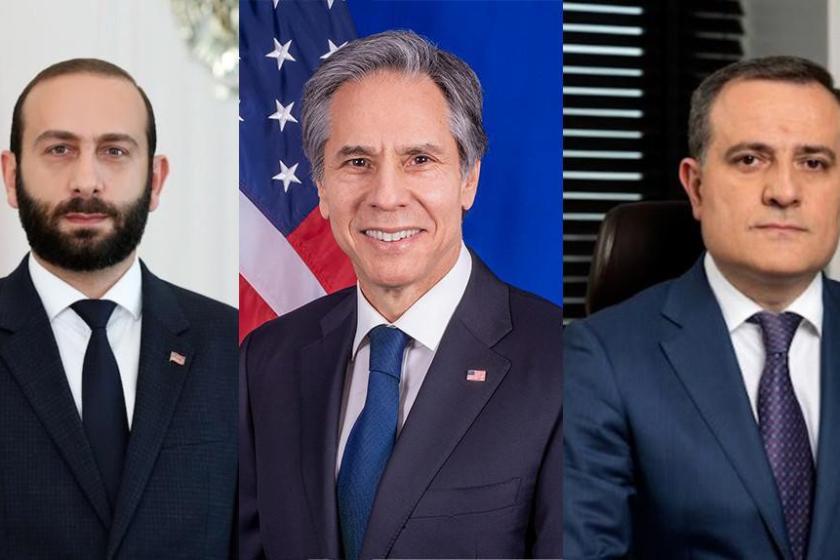 Armenian, Azerbaijani Foreign Ministers to Meet with Blinken
