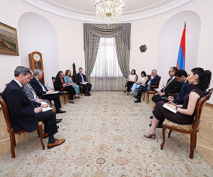 ՀՀ փոխվարչապետերն ընդունել են ԱՄՆ Միջազգային զարգացման գործակալության Եվրոպայի և Եվրասիայի բյուրոյի ղեկավարին