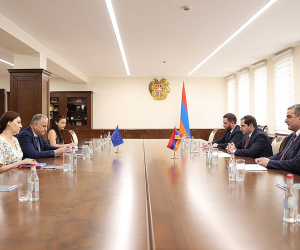 Սուրեն Պապիկյանն ընդունել է ԵՄ պատվիրակության ղեկավարին
