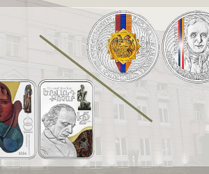 Armenia’s Central Bank Issues Aznavour, Kochar Silver Coins