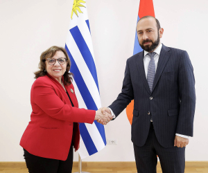 ԱԳ նախարարը հանդիպել է Ուրուգվայի Ներկայացուցիչների Պալատի նախագահի հետ