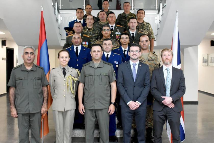 Ռազմական ակադեմիայում անցկացվել է «Առաջնորդության հոգեբանություն» խորագրով դասընթաց