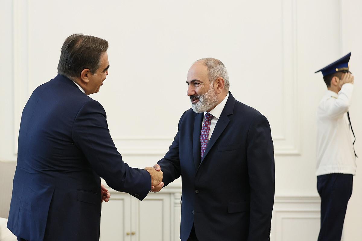 Վարչապետն ընդունել է Եվրոպական հանձնաժողովի փոխնախագահի գլխավորած պատվիրակությանը