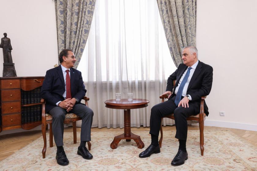 Փոխվարչապետ Մհեր Գրիգորյանն ընդունել է Հնդկաստանի արտաքին գործերի նախարարության պետնախարարին