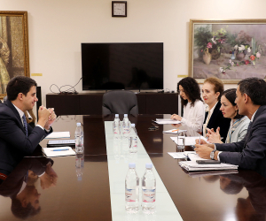 Armenian Minister, U.N. Official Discuss Youth Development Policy