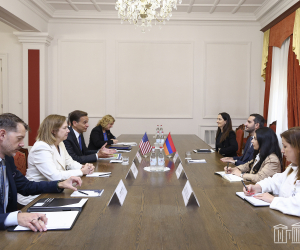 Ռուբեն Ռուբինյանը հանդիպել է ԱՄՆ պետքարտուղարի փոխտեղակալ Ջոշուա Հաքին