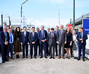 ԵՄ երկրների դեսպանները շրջայց են կատարել Մարգարայի անցակետում