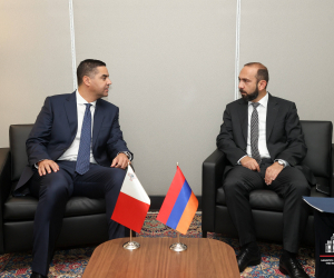 Հայաստանի ԱԳ նախարար Արարատ Միրզոյանը հանդիպել է ԵԱՀԿ գործող նախագահ, Մալթայի ԱԳ նախարար Իեն Բորջին