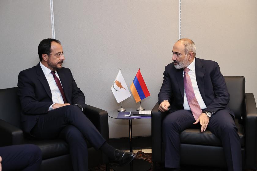Pashinyan, Cypriot President Discuss Bilateral Cooperation