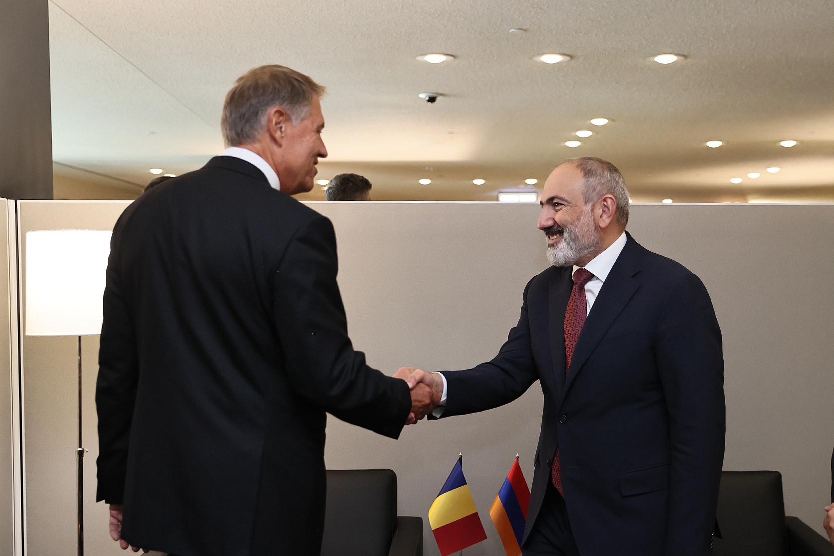 Կայացել է ՀՀ վարչապետի և Ռումինիայի նախագահի հանդիպումը