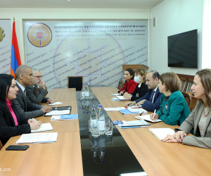 Նարեկ Մկրտչյանը հանդիպում է ունեցել Հայաստանում Եվրոպայի խորհրդի գրասենյակի ղեկավար Մաքսիմ Լոնգանգեի հետ