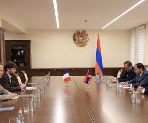 Սուրեն Պապիկյանն ընդունել է ՀՀ-ում Ֆրանսիայի դեսպանին