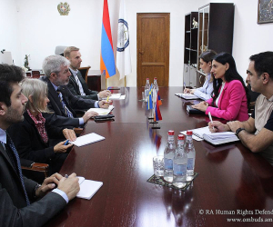 ՄԻՊ-ն ընդունել է Հայաստանում Շվեդիայի Թագավորության արտակարգ և լիազոր դեսպանի գլխավորած պատվիրակությանը