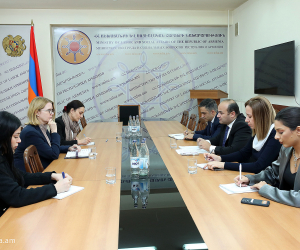 Armenian Minister, German Ambassador Discuss Gender Equality