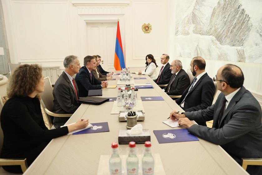 Biden Envoy in Yerevan; Urges Pashinyan to Conclude Peace Deal with Azerbaijan