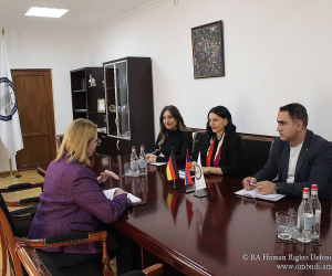 ՄԻՊ-ն ընդունել է ՀՀ-ում Գերմանիայի Դաշնային Հանրապետության նորանշանակ դեսպան Կլաուդիա Բուշին