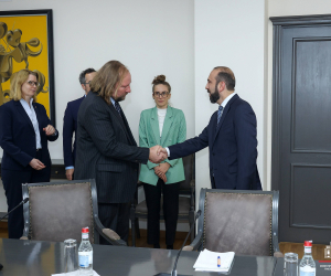 Արարատ Միրզոյանն ընդունել է Գերմանիայի Բունդեսթագի ԵՄ հարցերի հանձնաժողովի նախագահին