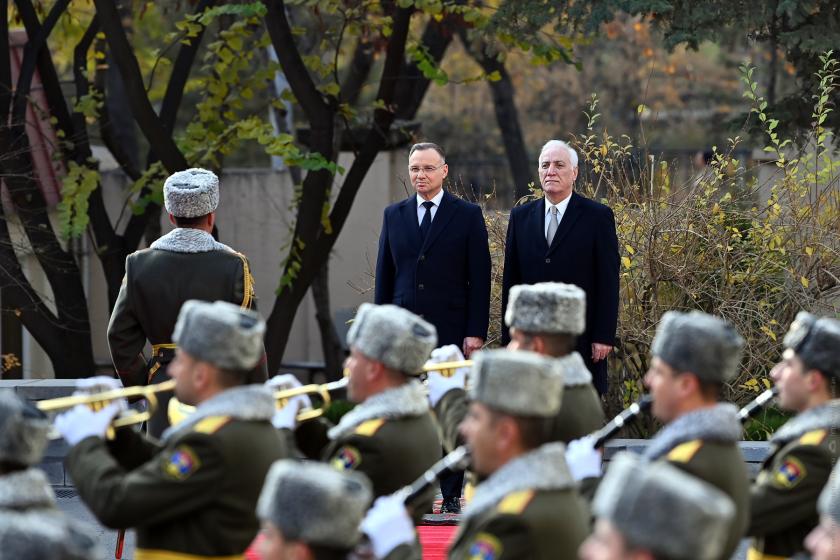 Polish President in Armenia on Official Visit