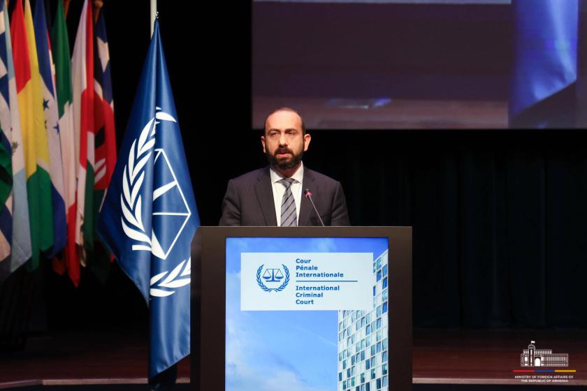 Արարատ Միրզոյանի ելույթը Միջազգային քրեական դատարանի Հռոմի կանոնադրության մասնակից պետությունների ասամբլեայի 23-րդ նստաշրջանին