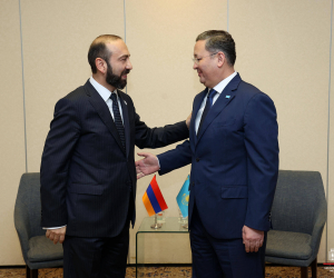 Встреча министров иностранных дел Армении и Казахстана