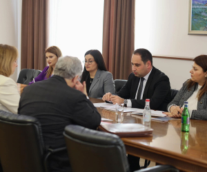 Դավիթ Խուդաթյանը և Քրիստինա Քվինը քննարկել են դեպի ԱՄՆ ուղիղ չվերթեր սկսելու հնարավորությունը