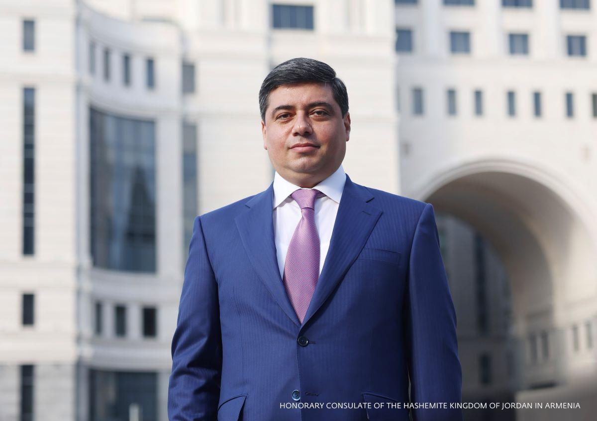 Արա Մկրտչյանը նշանակվել է Հայաստանում Հորդանանի պատվավոր հյուպատոս