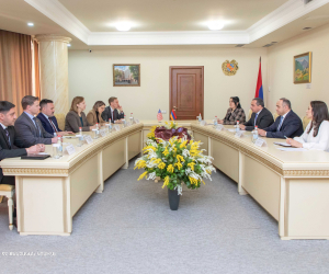 Քննչական կոմիտեի նախագահ Արթուր Պողոսյանը հանդիպել է ՀՀ-ում ԱՄՆ դեսպանին