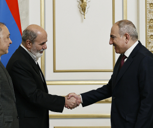 Pashinyan, Iranian Security Chief Meet in Yerevan; Discuss Bilateral Relations