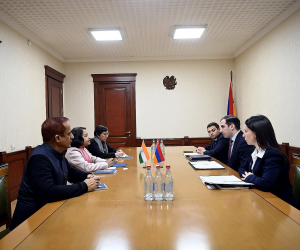 ՊԵԿ նախագահը հյուրընկալել է Հայաստանում Հնդկաստանի դեսպանին