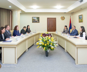 Քննչական կոմիտեի նախագահի տեղակալ Արսեն Այվազյանն ընդունել է ՀՀ-ում ԱՄՆ գլխավոր հյուպատոսին