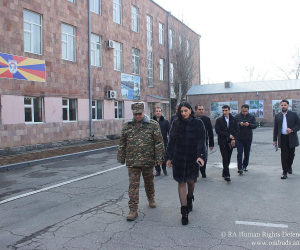 ՄԻՊ-ն այցելել է ՀՀ պաշտպանության նախարարության կենտրոնական հավաքակայան
