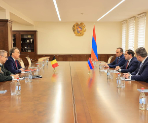 Սուրեն Պապիկյանն ընդունել է Բելգիայի արտակարգ և լիազոր դեսպանին