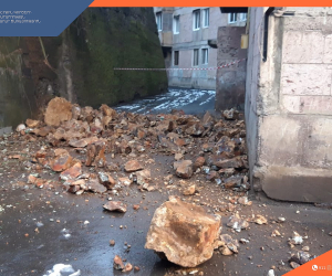 Քարաթափում Կապան քաղաքում․ տուժածներ չկան