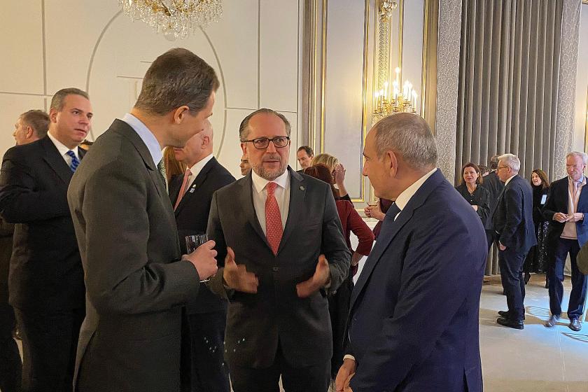 Pashinyan Attends AI Summit Dinner in Paris