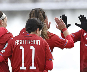 Armenia's Women Footballers Trounce Lichtenstein