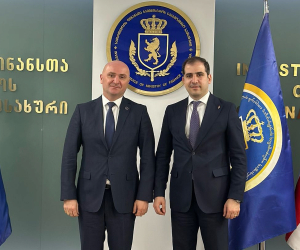 ՊԵԿ նախագահը հանդիպել է Վրաստանի ֆինանսների նախարարության քննչական ծառայության ղեկավարին