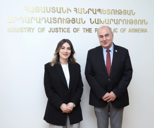 Սրբուհի Գալյանն ընդունել է ՀՀ-ում Վրաստանի արտակարգ և լիազոր դեսպան Գիորգի Շարվաշիձեին